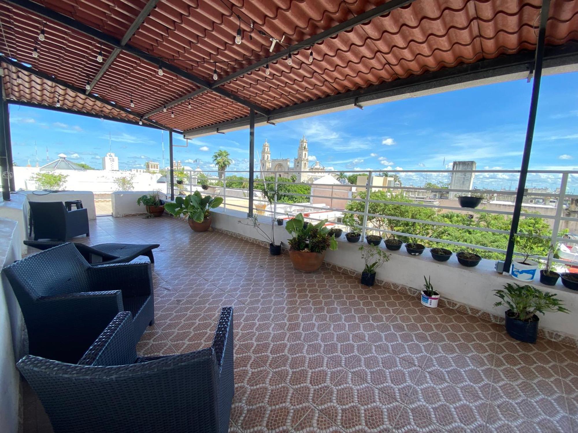 מלון מרידה Hostal Zocalo מראה חיצוני תמונה