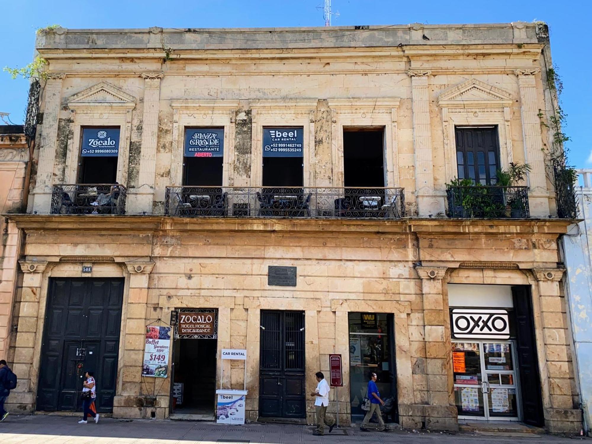 מלון מרידה Hostal Zocalo מראה חיצוני תמונה
